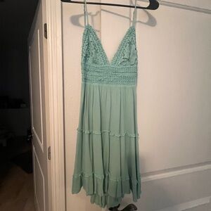 Beautiful blue boutique dress size small